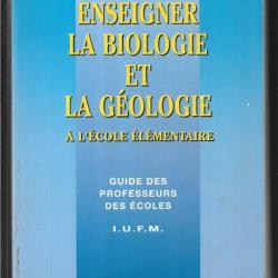 enseigner la biologie et la géologie à l'école élémentaire de r.tavernier , scolaire moderne