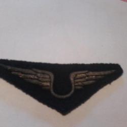 ancien insigne cannetille de poitrine de l'armée de l'air