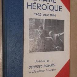Livre "La semaine héroïque" WW2