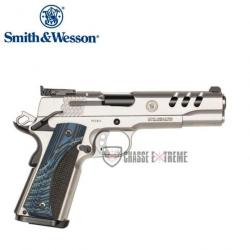 Pistolet S&W 1911 Pc Custom Bleu Cal 45 Acp