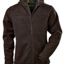 Veste Blaser Femme en suède NICOLA marron taille 38