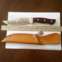 Couteau chasse Bowie Hubertus Skinner
