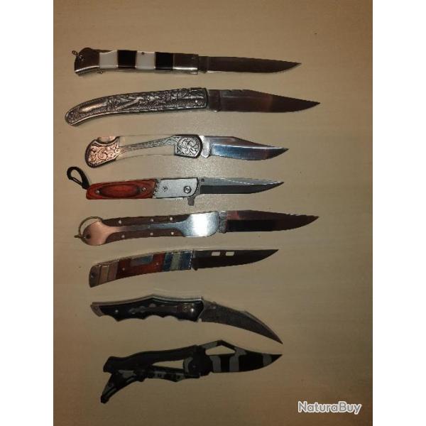lot de 8 couteaux (2)