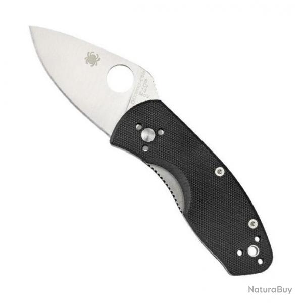 Couteau "Ambitious" 8Cr13MoV / G10 noir [Spyderco]