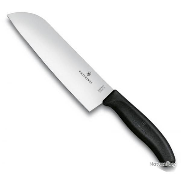 Couteau Santoku "Fibrox" en bote [Victorinox]