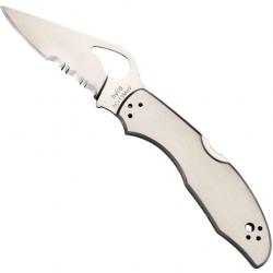 Couteau "Cara Cara" inox [Spyderco Byrd Knife]