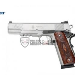 Pistolet S&W 1911 TA E-Séries Silver 5" Cal 45 Acp