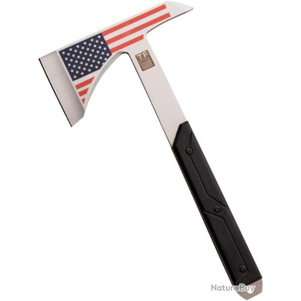 Hache style Tomahawk tactique avec drapeau Amricain  TFAXE001CL071