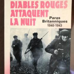 Livre LES DIABLES ROUGES ATTAQUENT LA NUIT de Jean Mabire