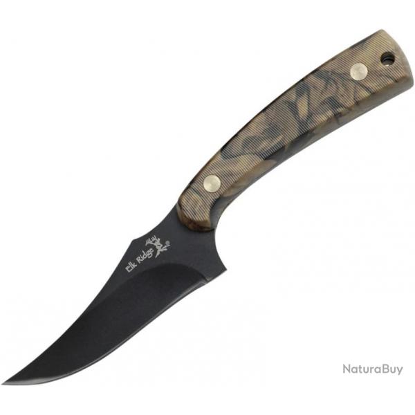 Couteau Skinner Upswept style camouflage ER299C071