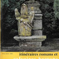 itinéraires romans en bretagne et calvaires bretons de louis marie tillet + michelin bretagne offert