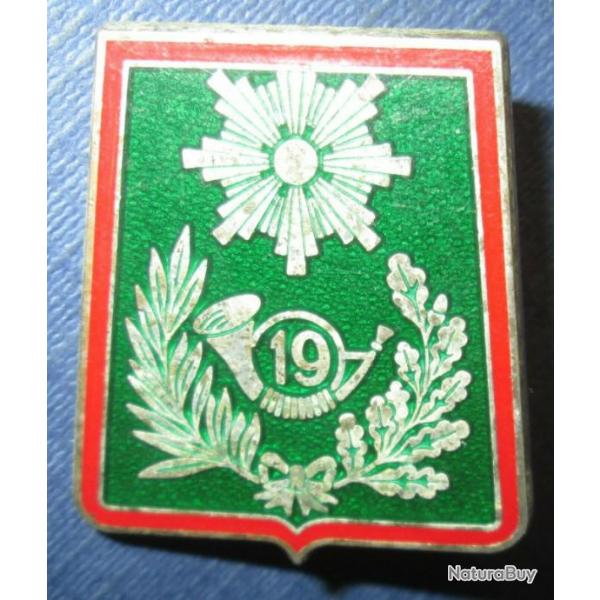 19 Rgiment de Chasseurs, Rserve, vert fonc translucide