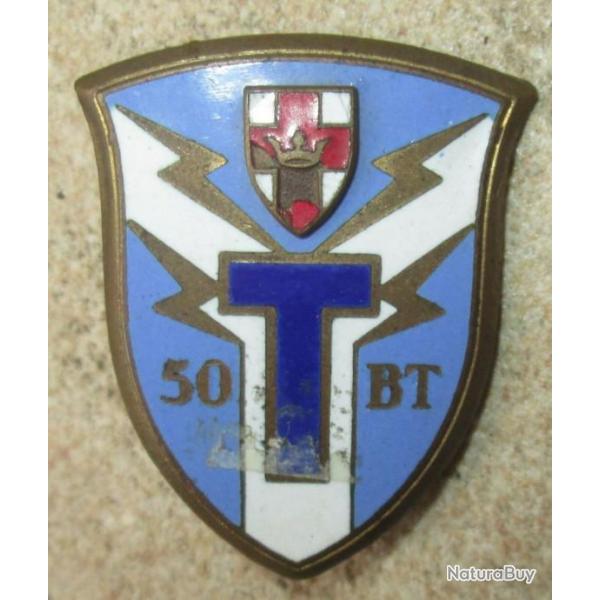 50 Bataillon de Transmissions, mail, dos guilloch, 2 bolros Drago(e)