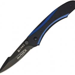 Couteau Pliant Blaireau Blue Point Outburst Ouverture Assistée CRKBP21071