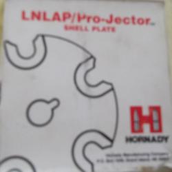 shelll plate LNLAP / pro-jector Hornady nunéro  11