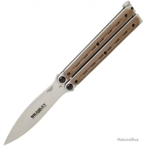 Couteau Papillon Kimura Butterfly Coyote G10 BCC90207