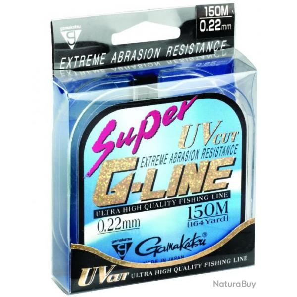 Nylon Super G-line 150m Gamakatsu 0.08mm / 0.67kg