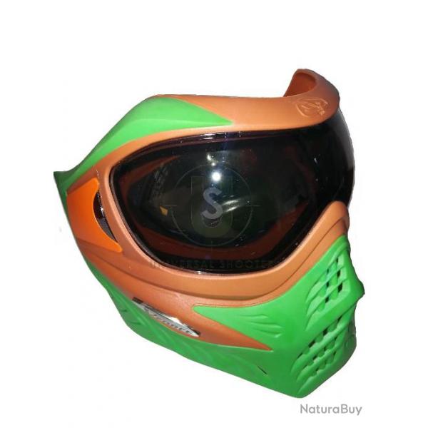 Masque de paintball Vforce Grill edition Cowabunga Marron / Orange