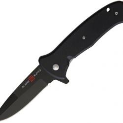 Couteau Pliant SERIN 2020 Linerlock A / O  Manche Black FRN  AMK220607