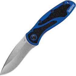 Couteau Pliant Linerlock A / O Bleu Ouverture Assistée KS1670NBSWX07