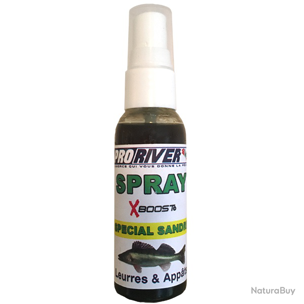 Nouveau Spray attractant liquide spcial Sandre, PRORIVER