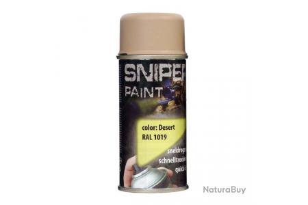 Bombe de peinture camouflage 400ml sable beige mat sand