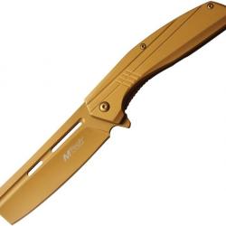 Couteau Pliant Gold A / O Linerlock Ouverture Assistée MTA1139GD071