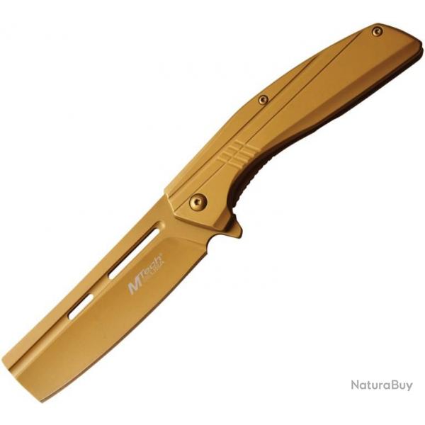 Couteau Pliant Gold A / O Linerlock Ouverture Assiste MTA1139GD071
