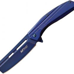 Couteau Pliant Bleu A / O Linerlock Ouverture Assistée MTA1139BL07