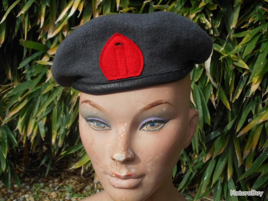 Béret original de l'armée Anglaise gris Chapeaux, casquettes, bobs, et Cagoules