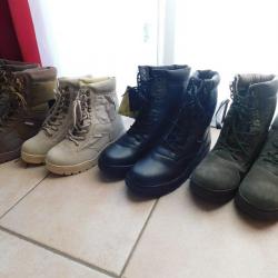 Chaussures de sniper toutes tailles avec les 4 camouflages au choix
