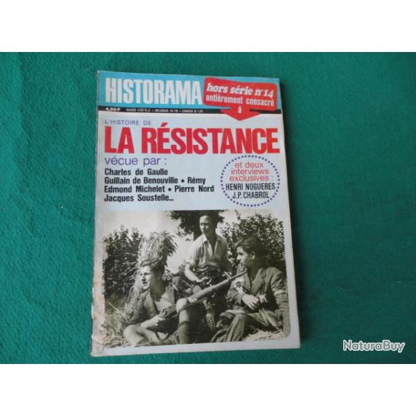 Historama hors srie No 14. "La Rsistance."