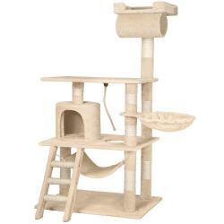 Arbre à Chat 141 cm beige 3708126