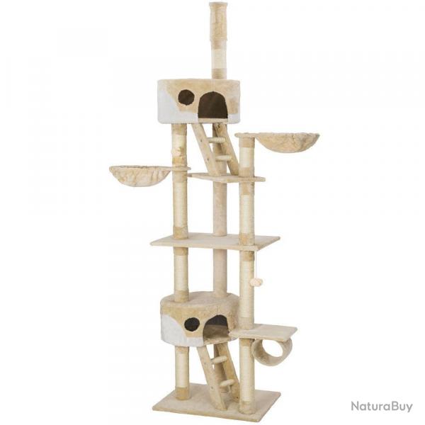 Arbre  chat 260 cm beige/blanc 3708093