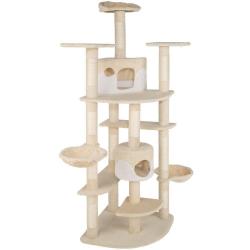 Arbre à Chat 204 cm beige/blanc 3708114