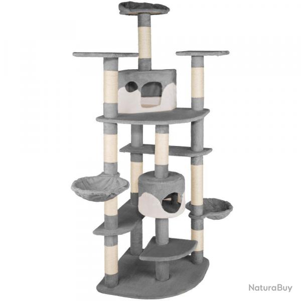 Arbre  Chat 204 cm gris/blanc 3708115