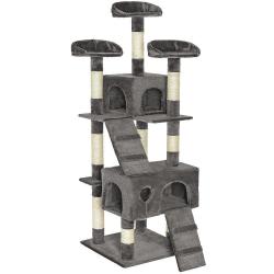 Arbre à chat 170 cm gris 3708110
