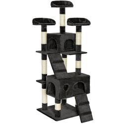 Arbre à chat 170 cm noir 3708112