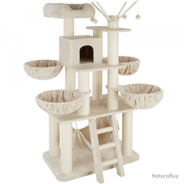 Arbre  chat 195 cm beige/blanc 3708082
