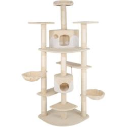 Arbre à Chat 201 cm beige/blanc 3708077