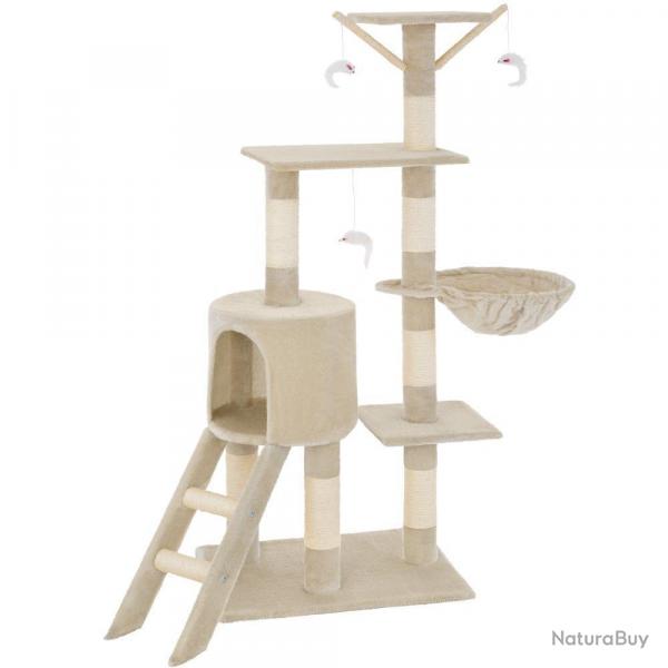 Arbre  chat 142 cm beige 3708072