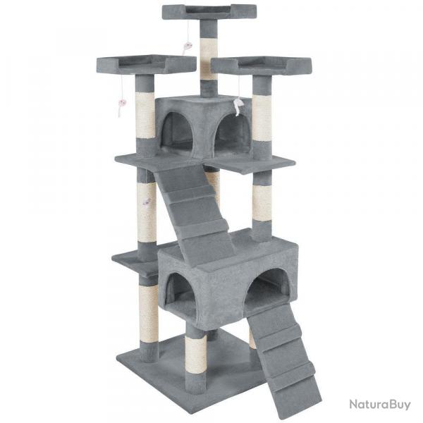 Arbre  chat 170 cm gris 3708062