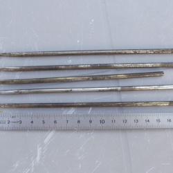 A SAISIR - 5 pointes de pêche / harpons forgés main par marechal ferrand dans acier de qualité