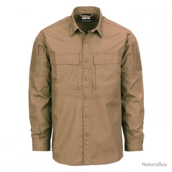 CHEMISE BRAVO ONE TF-2215 COULEUR COYOTE (TAN / BEIGE)