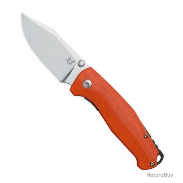 Couteau "TUR" G10, Couleur orange [Fox Production]