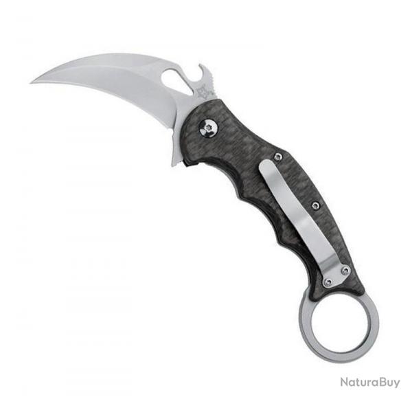 Couteau "Karambit" carbone/titanium [Fox Military]