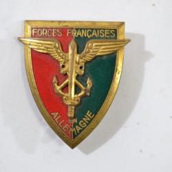 Insigne Forces Françaises en Allemagne, Mardini, embouti