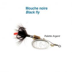 AGLIA MOUCHE PALETTE MEPPS Noir Argent 1 / 3.6 g