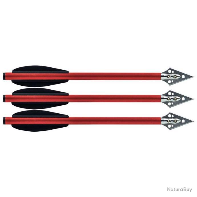 12 Flèches Arbalète Carbone - 16cm Pour 50-80LB - Pointes Acier - Chasse Et Tir