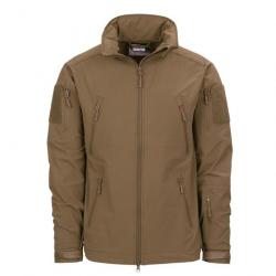 VESTE / BLOUSON TACTIQUE SOFTSHELL TF-2215 ECHO ONE - COYOTE - ETANCHE ET LEGERE AVEC CAPUCHE